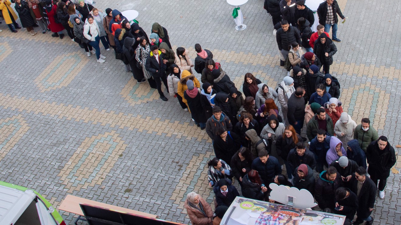 Selçuk Üniversitesinde Çiğ Köfte Günü etkinliği